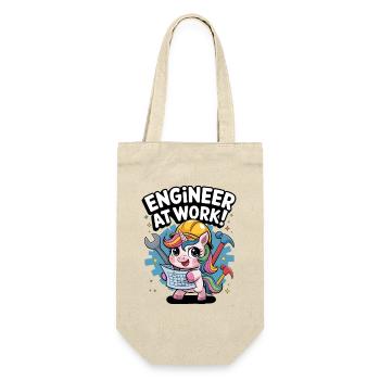 Engineer At Work! - Gift Bag for Bottles - nature - Front