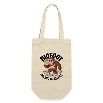 Bigfoot ne fait pas de selfies - Sac à bouteille - nature - Devant