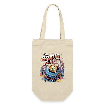 The Crypto Ride - Gift Bag for Bottles - nature - Front