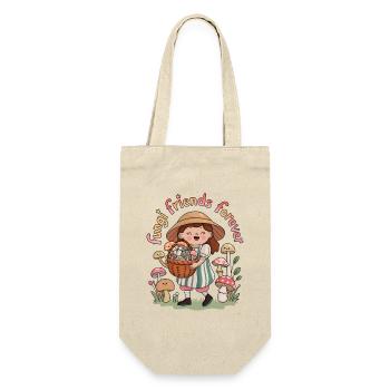 Fungi Friends für immer - Geschenkbeutel für Flaschen - Natur - Vorne