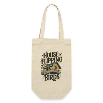 Retournement de maison pour les oiseaux - Sac à bouteille - nature - Devant