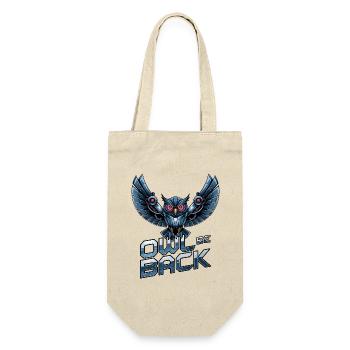 Owl Be Back - Gift Bag for Bottles - nature - Front