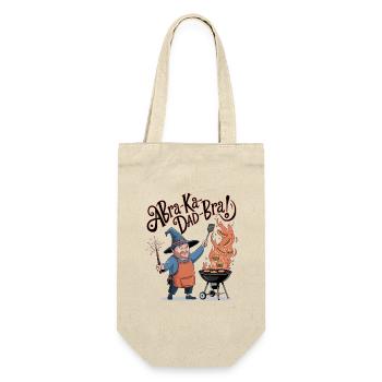 AbraKa-Dad-Bra! - Gift Bag for Bottles - nature - Front