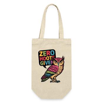 Zero Hoots Given - Gift Bag for Bottles - nature - Front