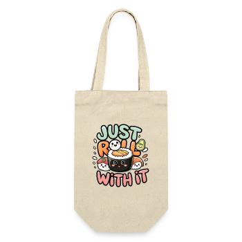 Just Roll With It - Gift Bag for Bottles - nature - Front