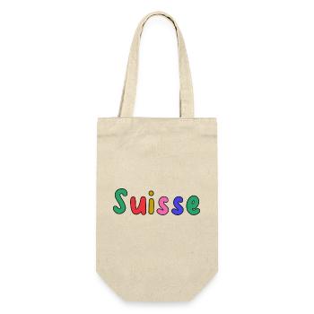 SUISSE. PAYS. GENEVE. HUMOUR. DRAPEAU - Sac à bouteille - nature - Devant