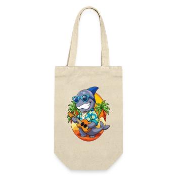 Lunettes de soleil de plage d’été de phoque drôle hawaïen - Sac à bouteille - nature - Devant