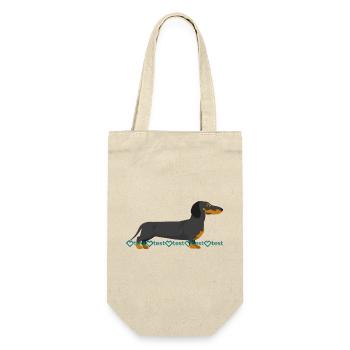 Dachshund Picture - Gift Bag for Bottles - nature - Front