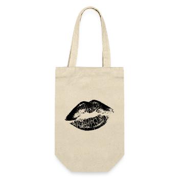 Sweet Kiss - Gift Bag for Bottles - nature - Front