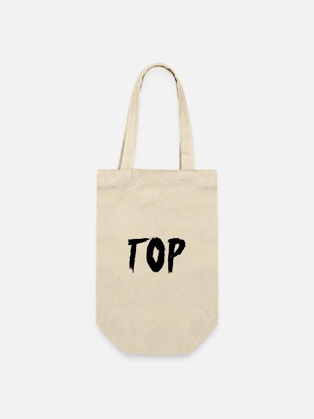Top - Geschenkbeutel für Flaschen - Natur