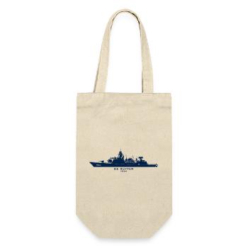 De Ruyter F804 – Minimalistische Silhouette - Geschenkbeutel für Flaschen - Natur - Vorne