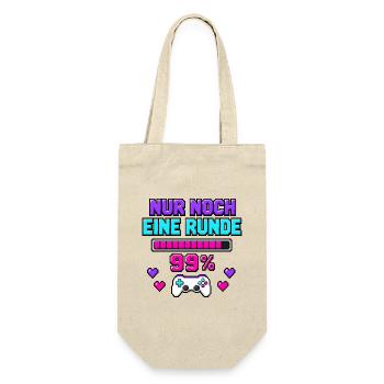 Gaming Lover - Geschenkbeutel für Flaschen - Natur - Vorne