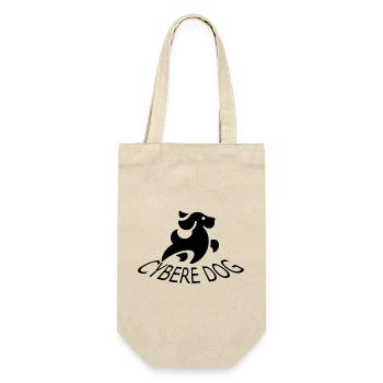 Dog dog - Geschenkbeutel für Flaschen - Natur - Vorne