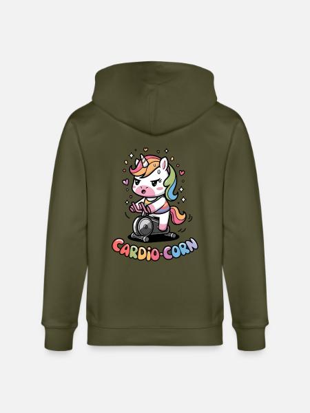 Cardio-maïs - Veste à capuche bio CULTIVATOR Stanley/Stella Unisexe - kaki