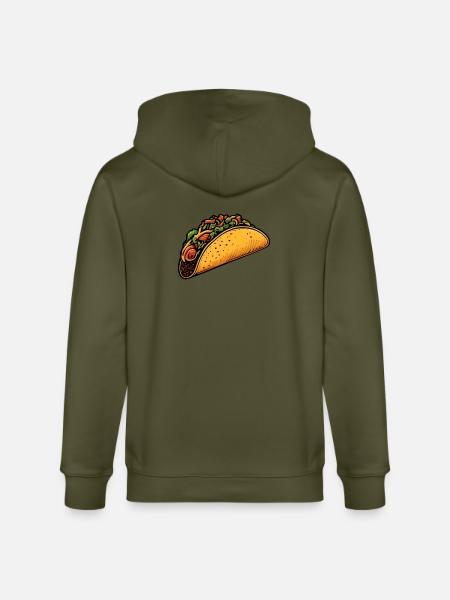 Tacos - Veste à capuche bio CULTIVATOR Stanley/Stella Unisexe - kaki