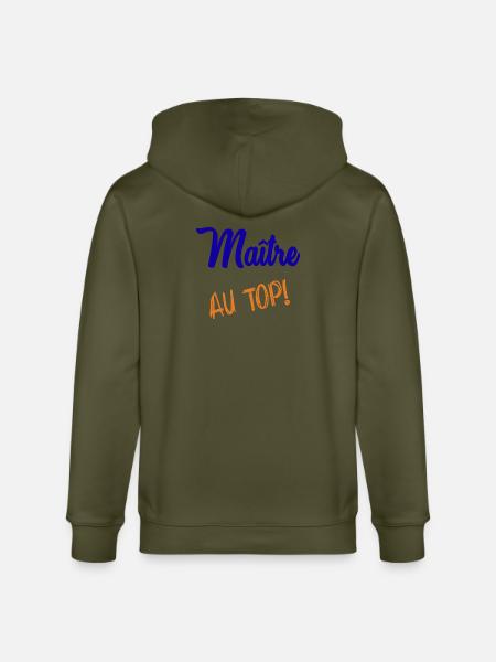 MAITRE - Veste à capuche bio CULTIVATOR Stanley/Stella Unisexe - kaki
