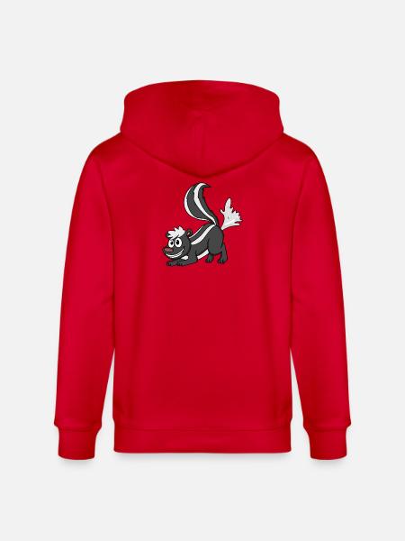 moufette - Veste à capuche bio CULTIVATOR Stanley/Stella Unisexe - rouge