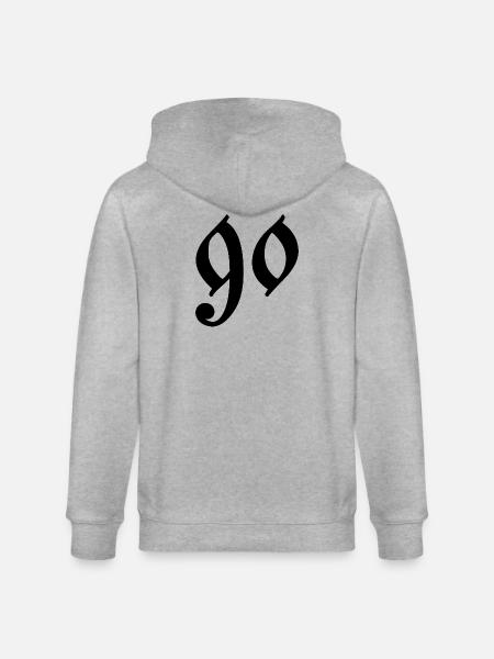 90 - Veste à capuche bio CULTIVATOR Stanley/Stella Unisexe - gris chiné