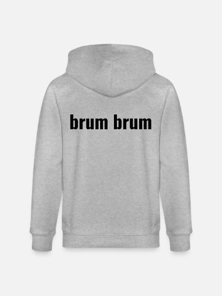 Brum Brum - Veste à capuche bio CULTIVATOR Stanley/Stella Unisexe - gris chiné