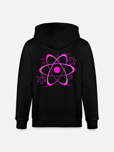 Physiker - Stanley/Stella Unisex Bio-Kapuzenjacke CULTIVATOR  - Schwarz