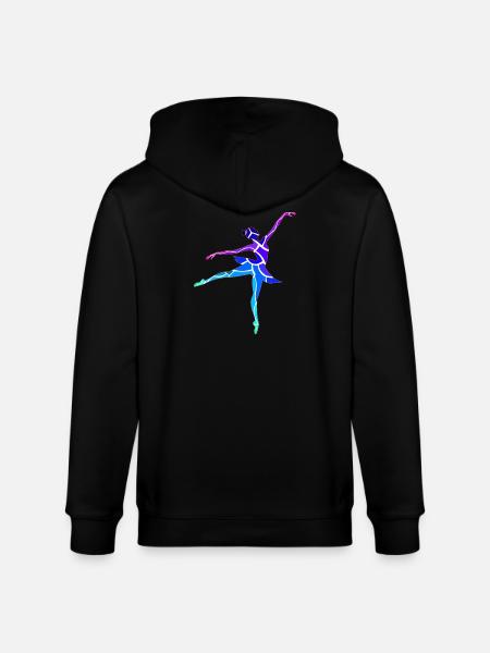 Danseur - Veste à capuche bio CULTIVATOR Stanley/Stella Unisexe - noir