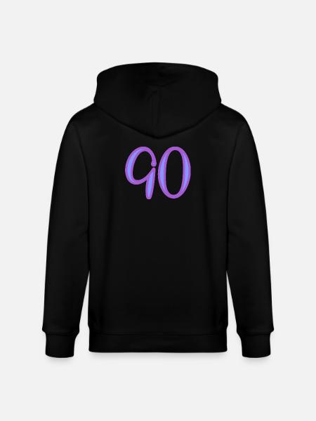 90 - Stanley/Stella CULTIVATOR  Unisex Organic Hooded Jacket - black