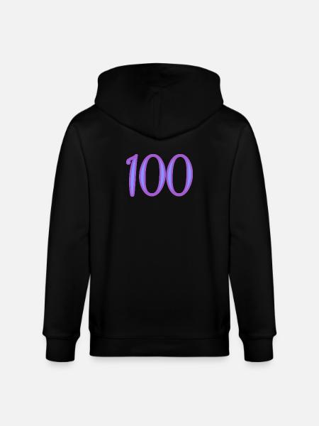 100 - Veste à capuche bio CULTIVATOR Stanley/Stella Unisexe - noir