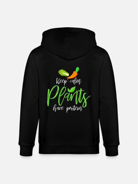 Vegan - Stanley/Stella CULTIVATOR  Unisex Organic Hooded Jacket - black