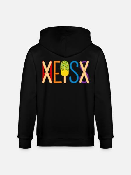 Eis - heiß - H EIS S - Stanley/Stella Unisex Bio-Kapuzenjacke CULTIVATOR - Schwarz