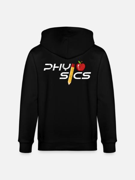 physicist - Stanley/Stella CULTIVATOR Unisex Organic Hooded Jacket - black