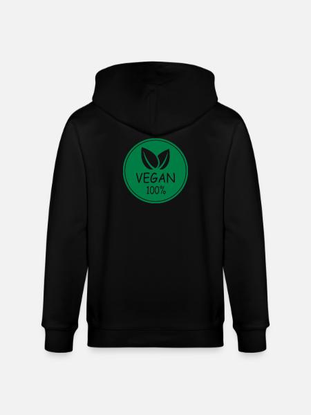 vegan 100% - Stanley/Stella Unisex Bio-Kapuzenjacke CULTIVATOR - Schwarz