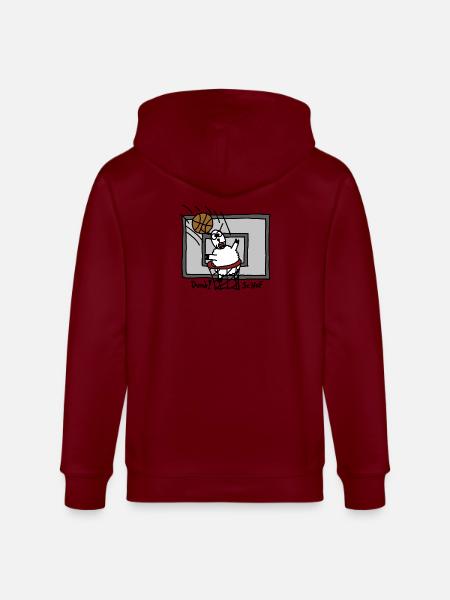 Dunk ScHoF - Stanley/Stella CULTIVATOR Unisex Organic Hooded Jacket - burgundy
