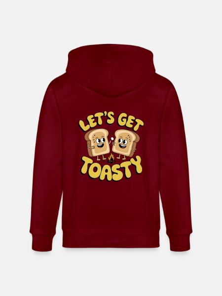 Lass uns warm werden - Stanley/Stella Unisex Bio-Kapuzenjacke CULTIVATOR - Burgunderrot