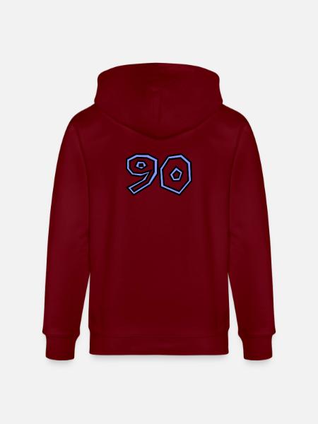 90 - Stanley/Stella CULTIVATOR Unisex Organic Hooded Jacket - burgundy