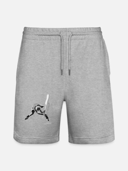 strummer-spread - Short de jogging bio TRAINER Stanley/Stella unisexe - gris chiné