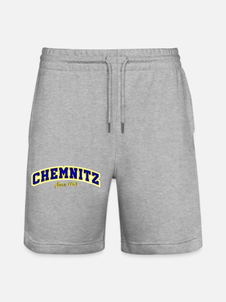 CHEMNITZ - Stanley/Stella Unisex Bio Joggingshorts Trainer - Grau meliert