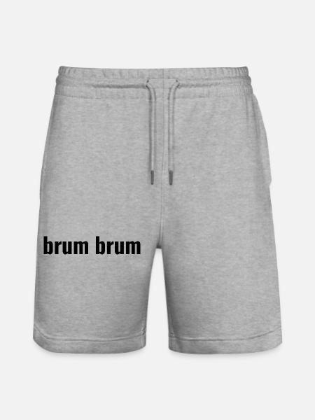 Brum Brum - Short de jogging bio TRAINER Stanley/Stella unisexe - gris chiné