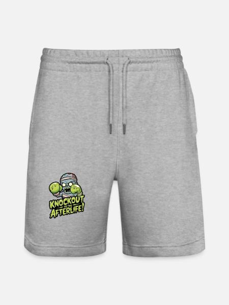 KO à la - Short de jogging bio TRAINER Stanley/Stella unisexe - gris chiné