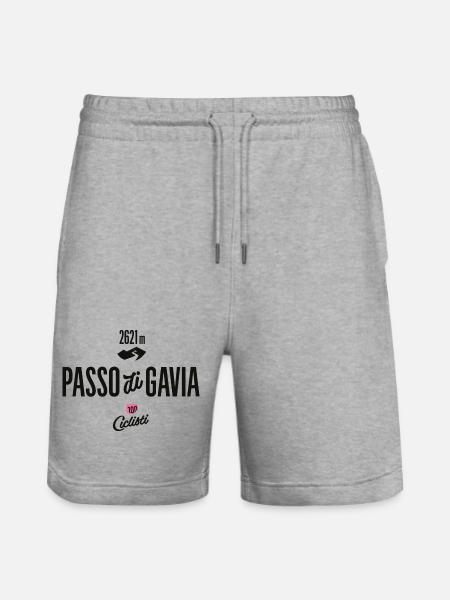 Gavia Pass - Stanley/Stella Unisex Bio Joggingshorts Trainer  - Grau meliert