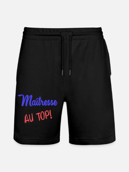 MISTRESS - Stanley/Stella Trainer Unisex Organic Jogging Shorts - black