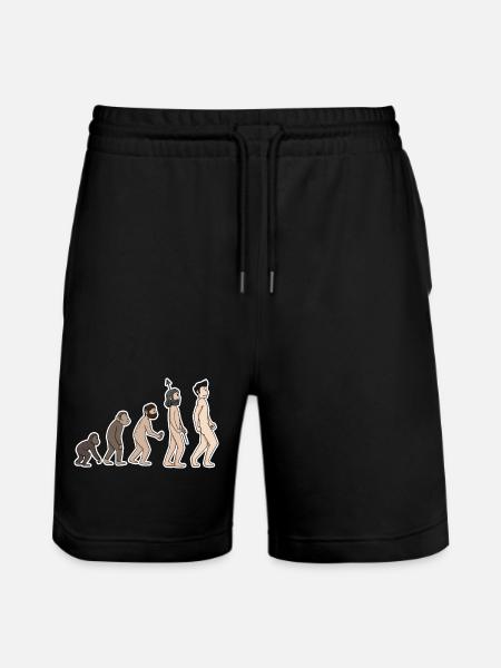 évolution - Short de jogging bio TRAINER Stanley/Stella unisexe - noir
