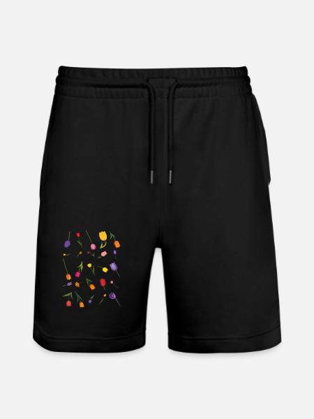 Fleur - Short de jogging bio TRAINER Stanley/Stella unisexe - noir
