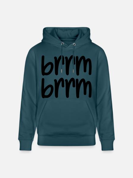 brrm brrm - Sweat à capuche bio CRUISER Stanley/Stella Unisexe - bleu pétrole foncé