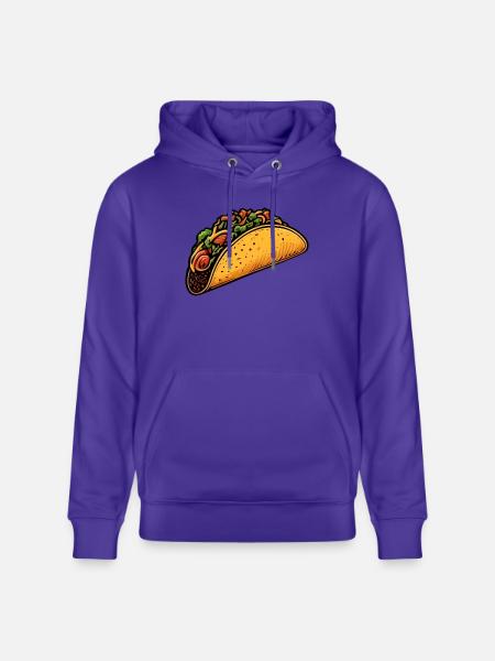 Tacos - Sweat à capuche bio CRUISER Stanley/Stella Unisexe - purple love 