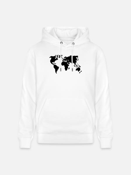 Welt - Stanley/Stella Unisex Bio-Hoodie CRUISER - Weiß