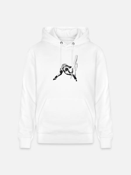 strummer-spread - Sweat à capuche bio CRUISER Stanley/Stella Unisexe - blanc