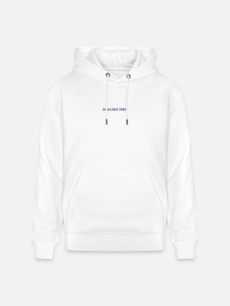 SMALLTALK SUCKS - Spread it! - Stanley/Stella Unisex Bio-Hoodie CRUISER - Weiß