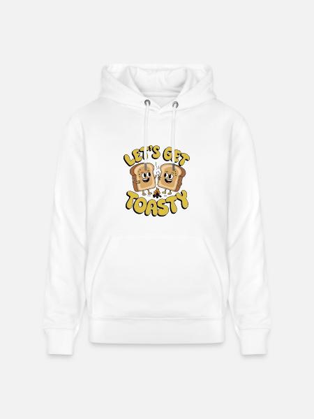 Lass uns warm werden - Stanley/Stella Unisex Bio-Hoodie CRUISER - Weiß