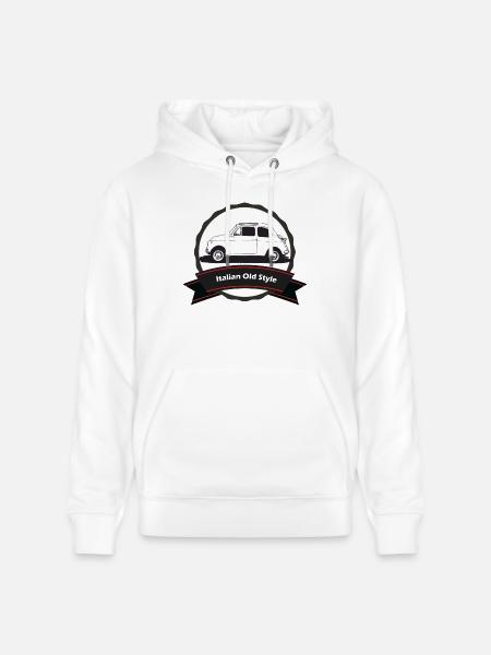 500 - Sweat à capuche bio CRUISER Stanley/Stella Unisexe - blanc