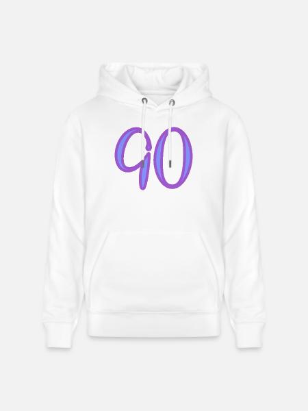 90 - Stanley/Stella CRUISER Unisex Organic Hoodie - white